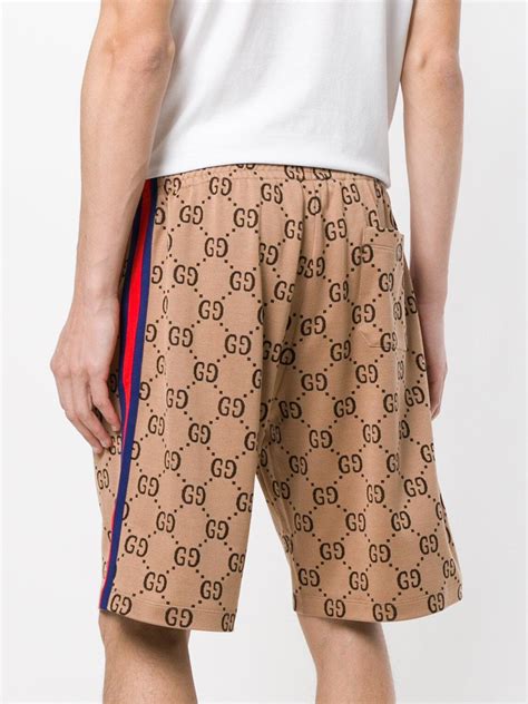 gucci jacquard shorts replica|gucci tracksuits for men.